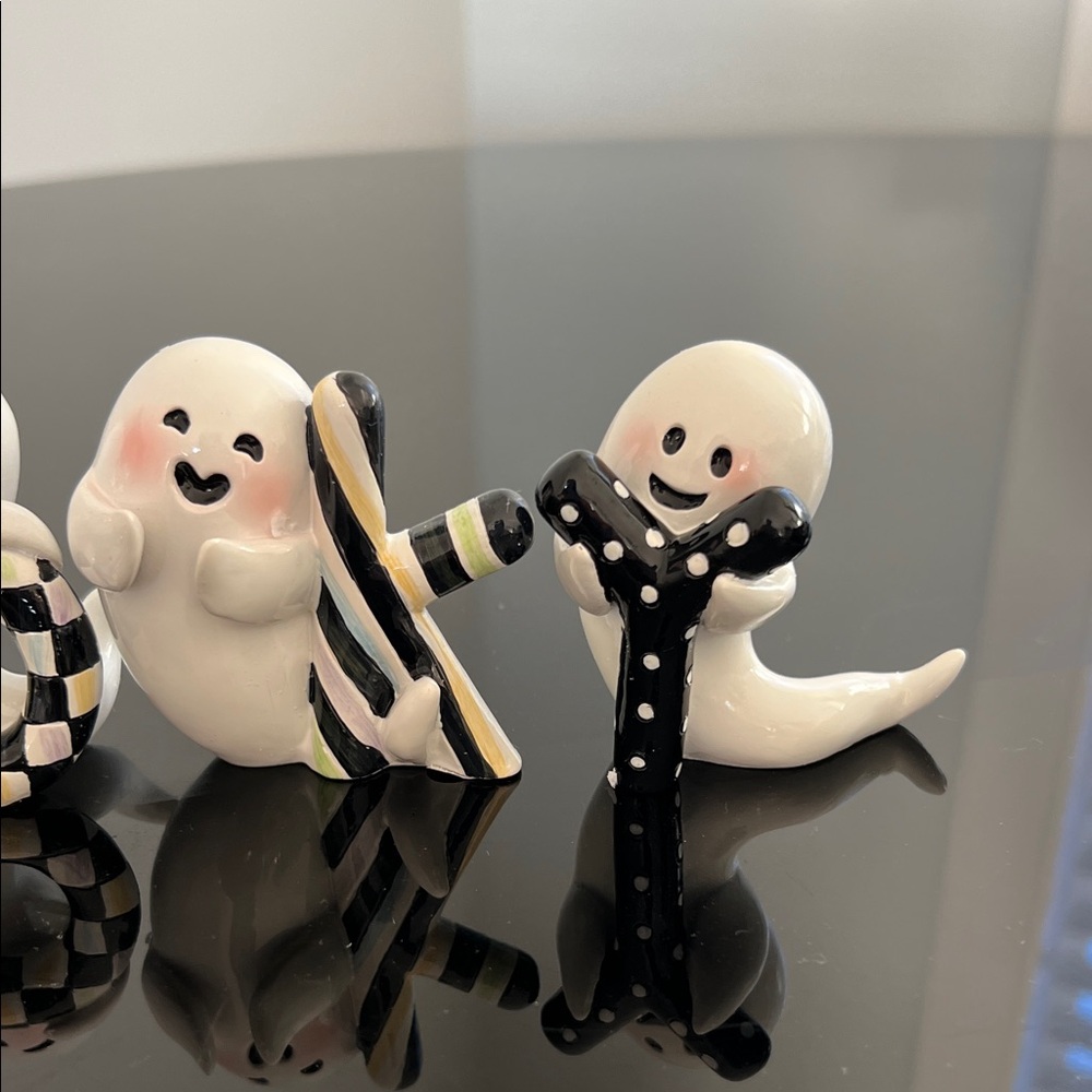 MacKenzie-Childs Boo Spooky Ghosts Set - Picture 4 of 13